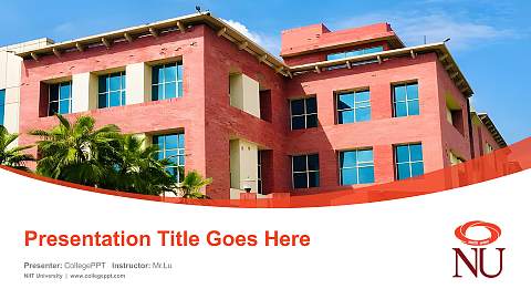 NIIT University Course/Courseware Creation PPT Template