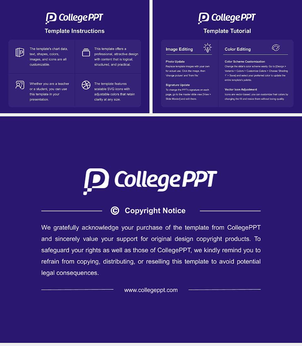 Osmania University Course/Courseware Creation PPT Template4:3 ratio PPT effect preview image5