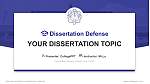 National Dairy Research Institute Graduation Thesis Defense PPT Template