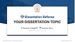 NALSAR University of Law Graduation Thesis Defense PPT Template