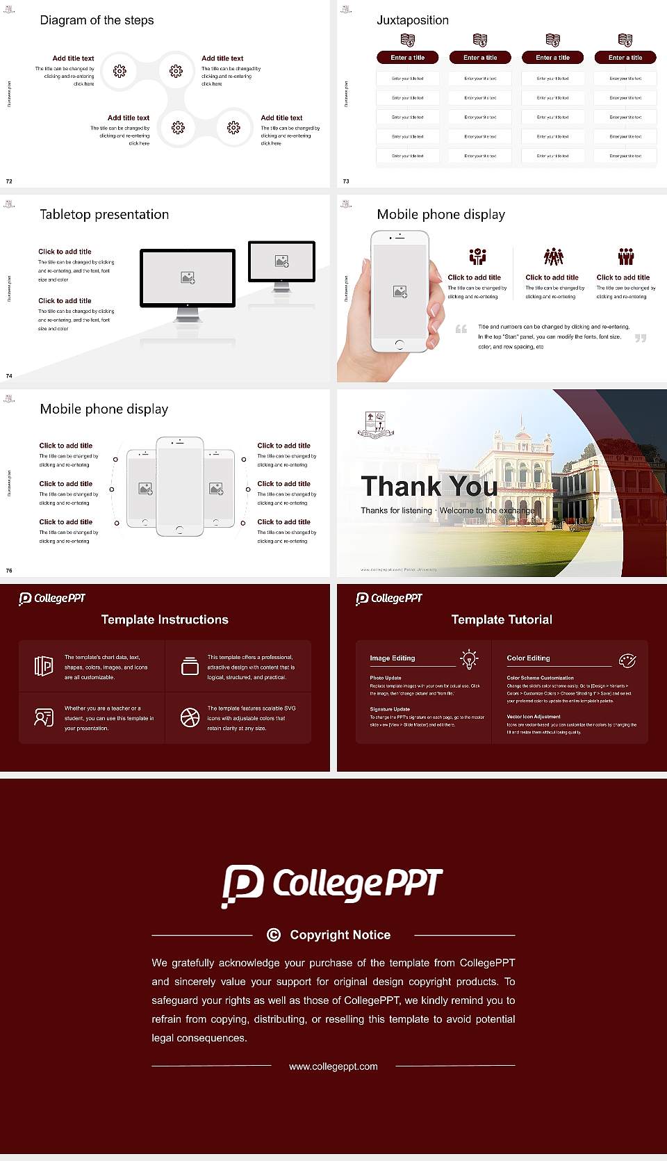Patna University Competition/Entrepreneurship Contest PPT Template16:9 ratio PPT effect preview image9