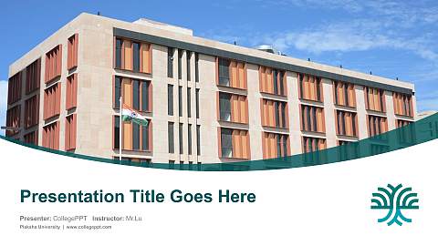 Plaksha University Course/Courseware Creation PPT Template