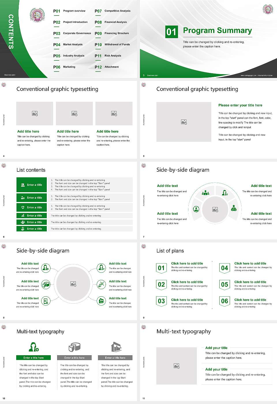 Narendra Deva University of Agriculture & Technology Competition/Entrepreneurship Contest PPT Template16:9 ratio PPT effect preview image2