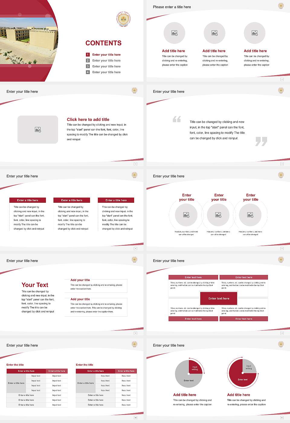 Pandit Deendayal Energy University Course/Courseware Creation PPT Template16:9 ratio PPT effect preview image2