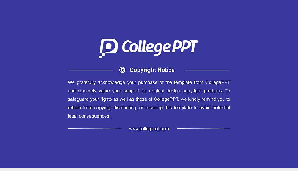 P.K. University General PPT Template16:9 ratio PPT effect preview image6