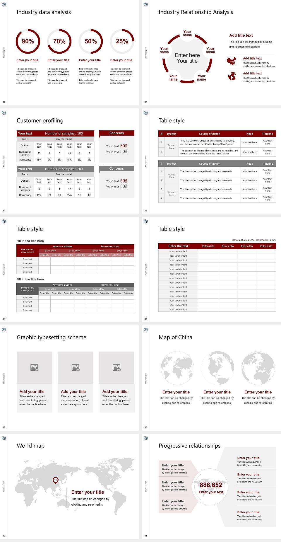 Nirwan University Competition/Entrepreneurship Contest PPT Template4:3 ratio PPT effect preview image5