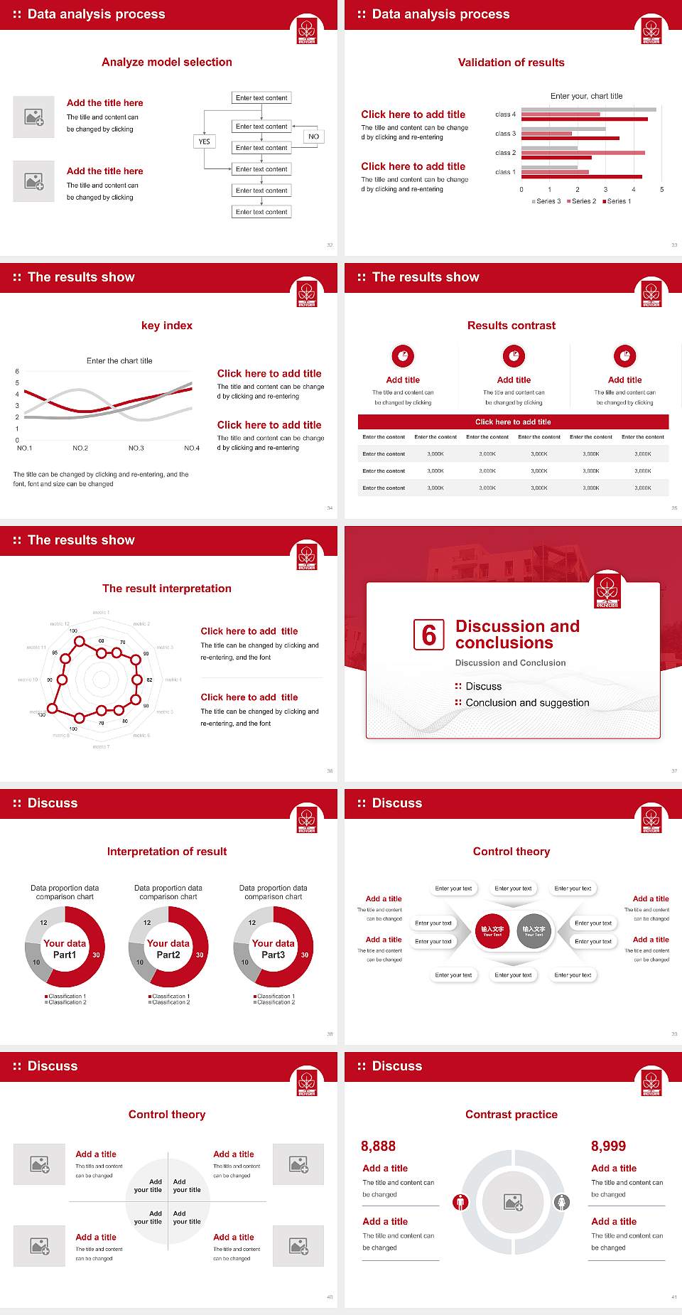 Navrachana University Graduation Thesis Defense PPT Template4:3 ratio PPT effect preview image5