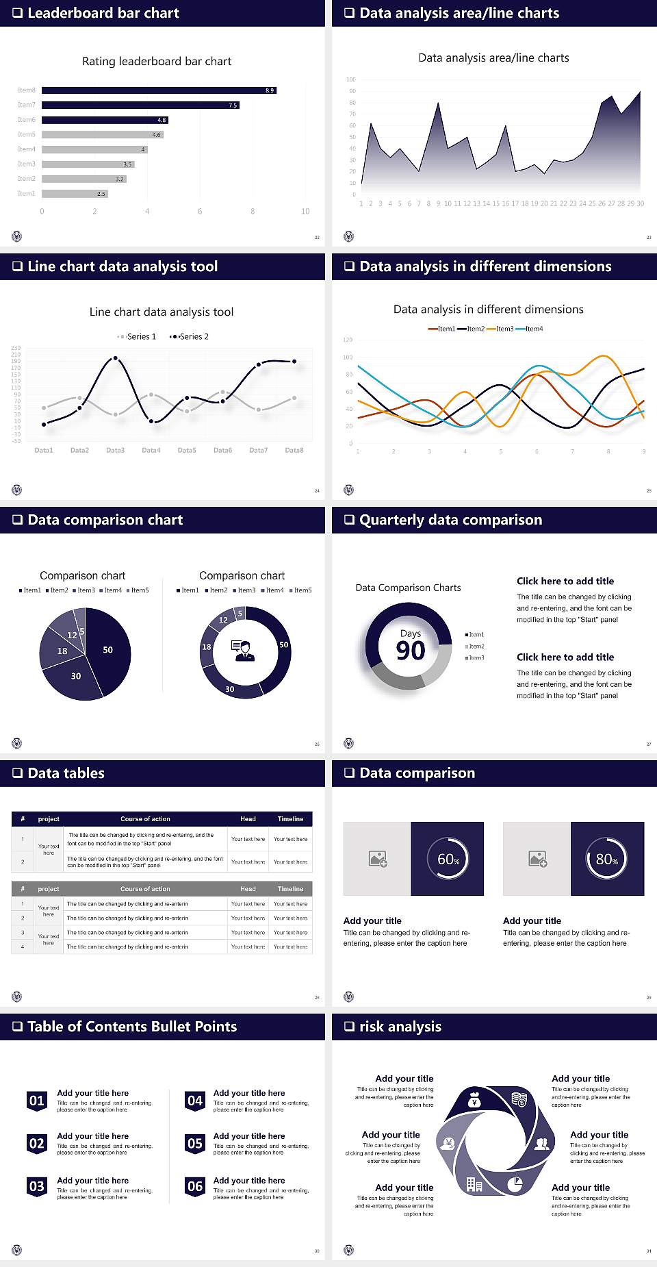 People ‘s University General PPT Template4:3 ratio PPT effect preview image4