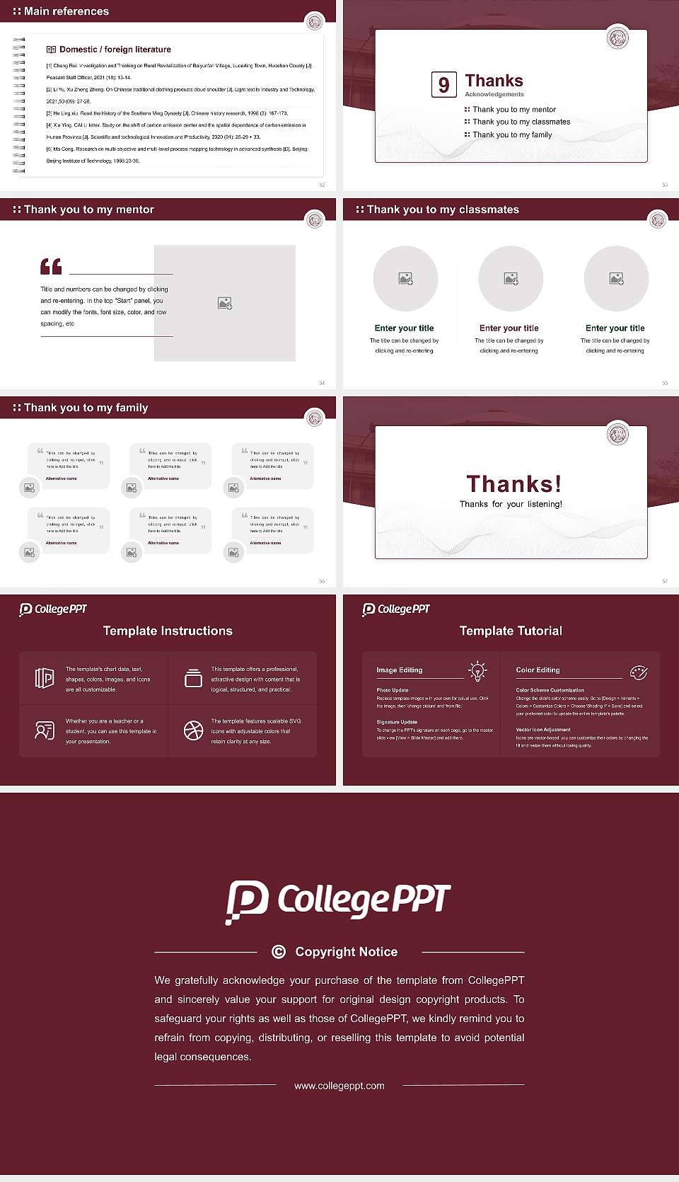 National Museum Institute of History of Art, Conservation and Museology Graduation Thesis Defense PPT Template16:9 ratio PPT effect preview image7