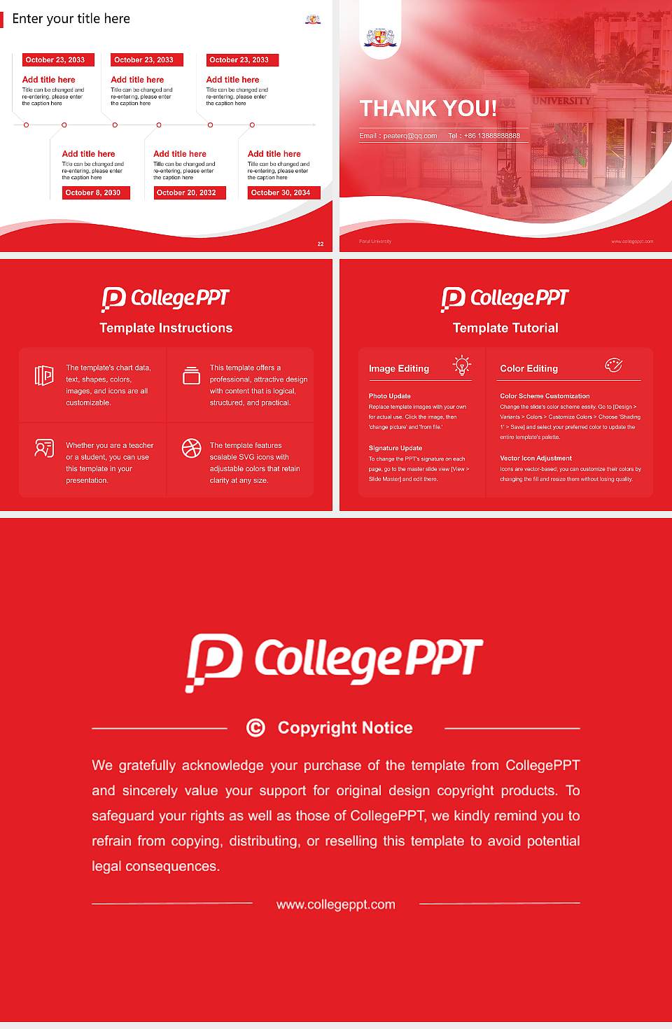 Parul University Lecture Sharing and Networking Event PPT Template4:3 ratio PPT effect preview image4