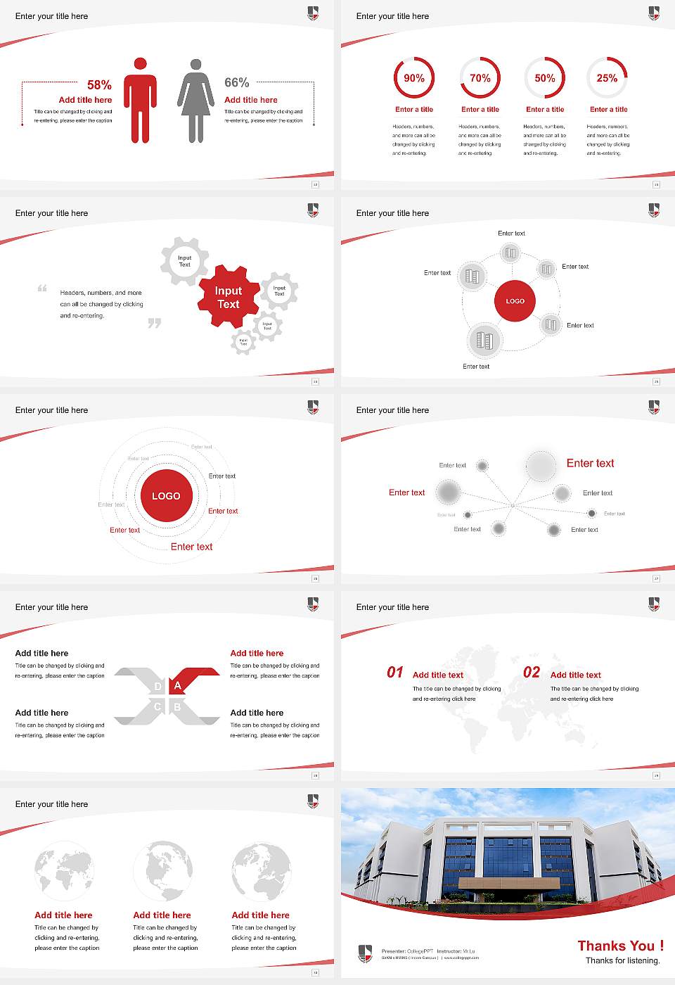 SVKM’s NMIMS（Indore Campus） Course/Courseware Creation PPT Template16:9 ratio PPT effect preview image4