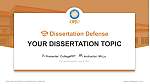O.P. Jindal University Graduation Thesis Defense PPT Template