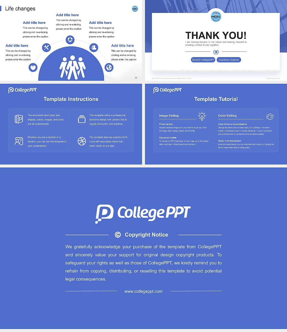 Pacific Academy of Higher Education & Research University National Scholarship Defense PPT Template16:9 ratio PPT effect preview image4