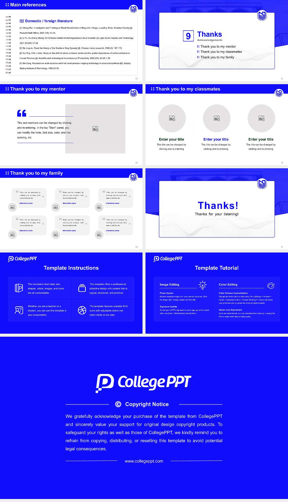 Netaji Subhash Open University Graduation Thesis Defense PPT Template16:9 ratio PPT effect preview image7