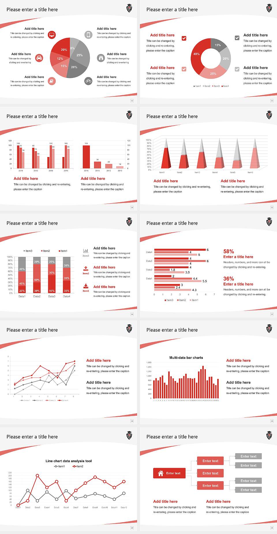 Noble University Course/Courseware Creation PPT Template4:3 ratio PPT effect preview image3