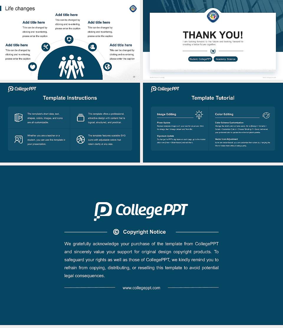 Motherhood University National Scholarship Defense PPT Template16:9 ratio PPT effect preview image4