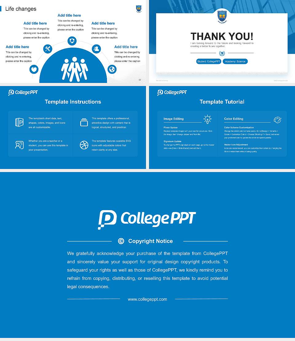 Monad University National Scholarship Defense PPT Template16:9 ratio PPT effect preview image4