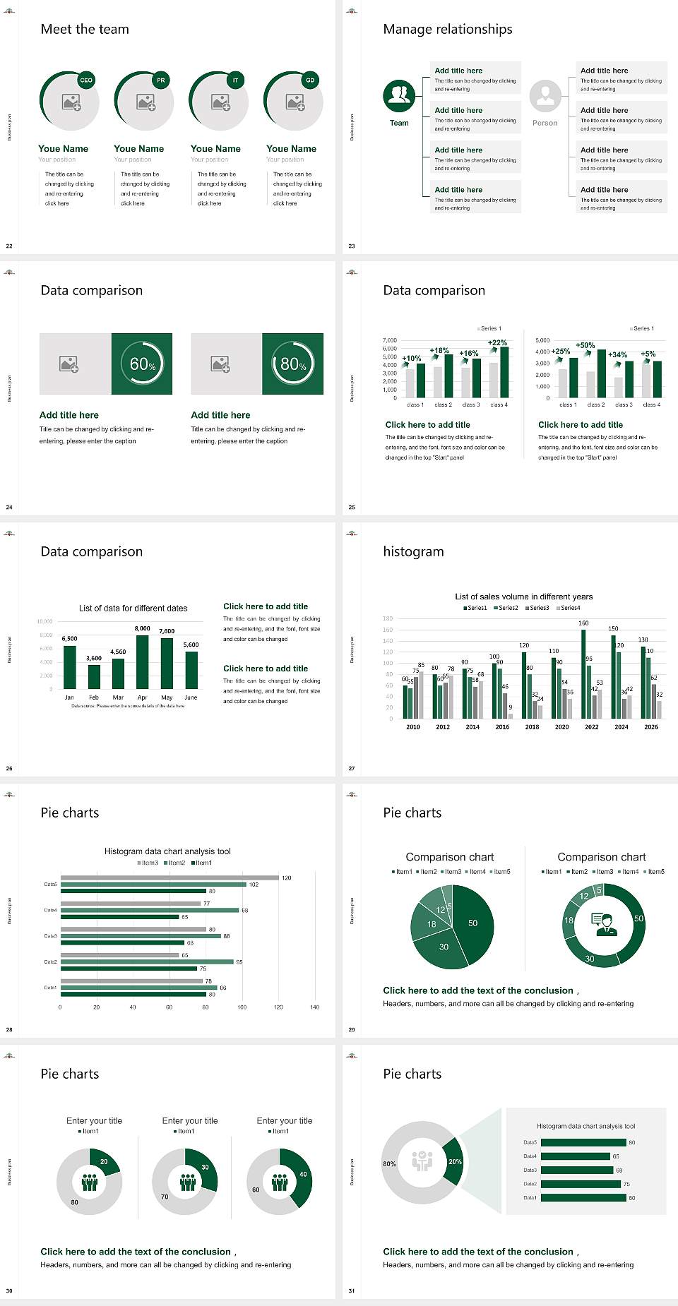 Munger University Competition/Entrepreneurship Contest PPT Template4:3 ratio PPT effect preview image4