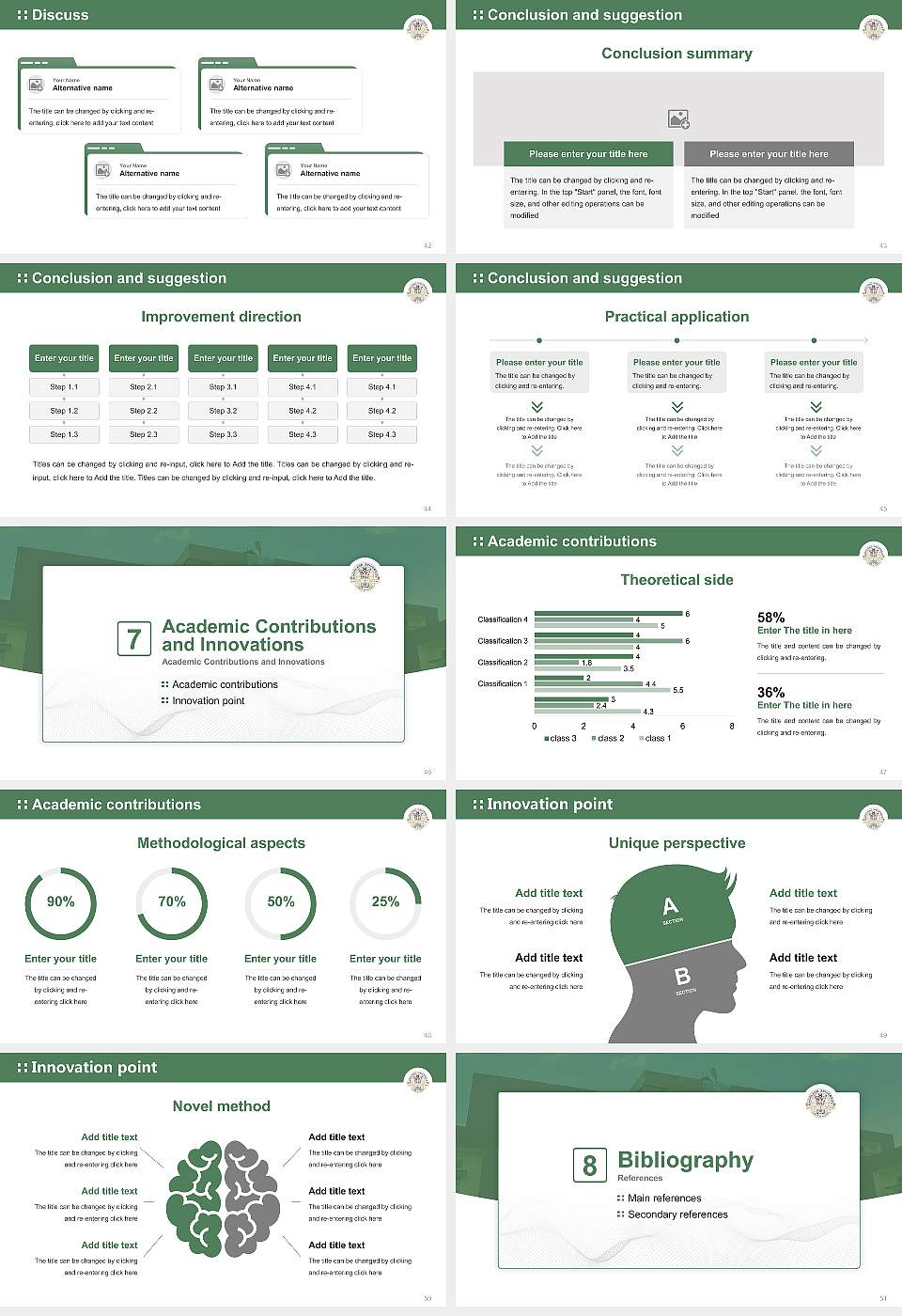 Nagaland University Graduation Thesis Defense PPT Template16:9 ratio PPT effect preview image6