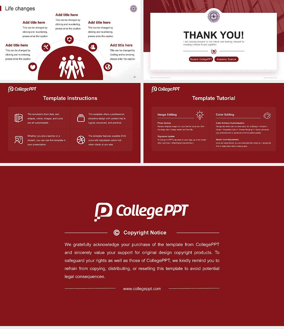 Mohan Lal Sukhadia University National Scholarship Defense PPT Template16:9 ratio PPT effect preview image4