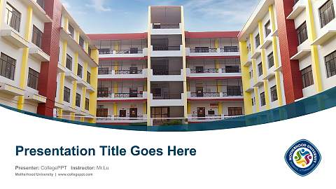 Motherhood University Course/Courseware Creation PPT Template