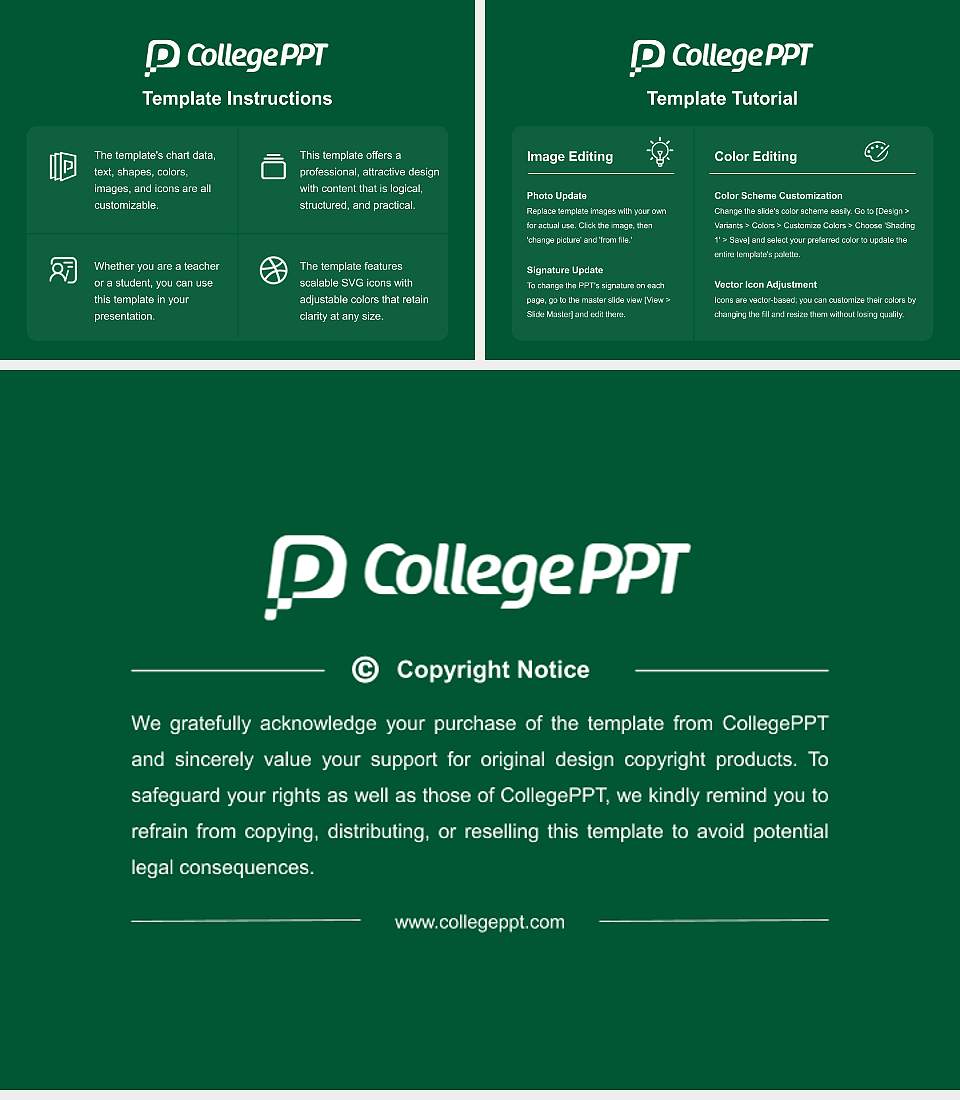 Munger University Course/Courseware Creation PPT Template4:3 ratio PPT effect preview image5