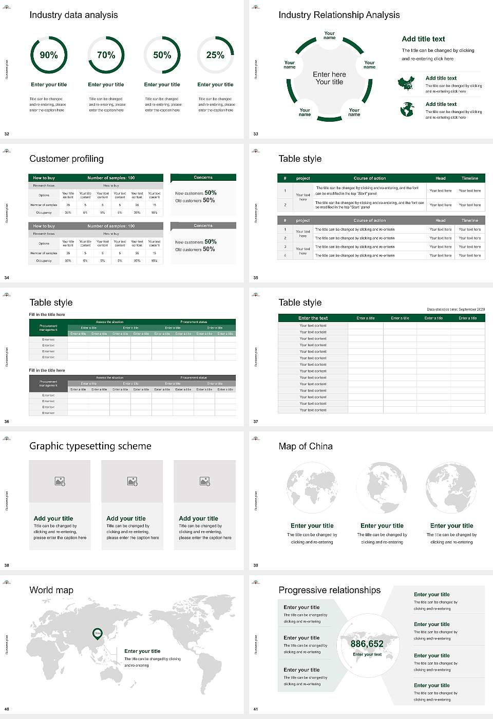 Munger University Competition/Entrepreneurship Contest PPT Template16:9 ratio PPT effect preview image5