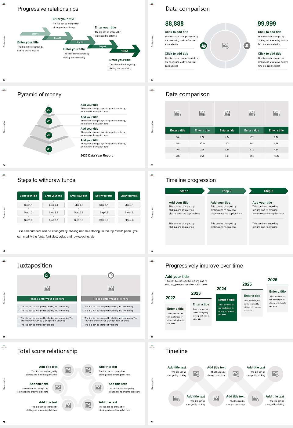Munger University Competition/Entrepreneurship Contest PPT Template16:9 ratio PPT effect preview image8