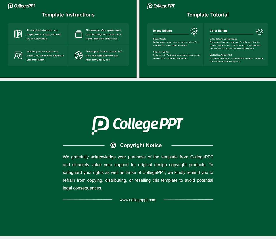 Munger University Course/Courseware Creation PPT Template16:9 ratio PPT effect preview image5