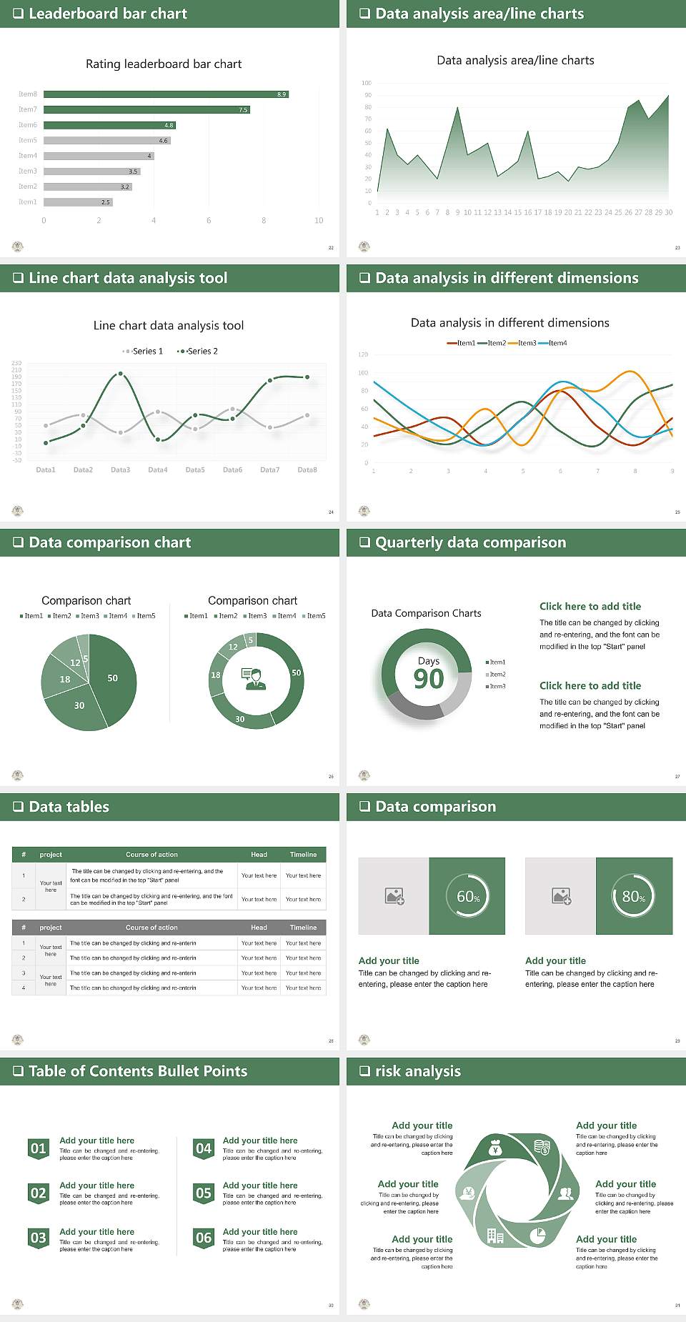 Nagaland University General PPT Template4:3 ratio PPT effect preview image4