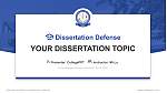 Sri Venkateswara Veterinary University Graduation Thesis Defense PPT Template