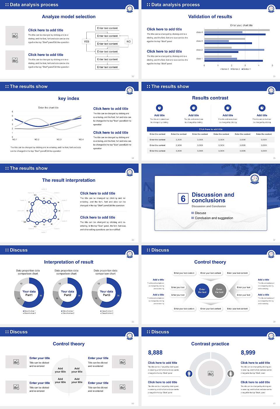 Sri Venkateswara Veterinary University Graduation Thesis Defense PPT Template16:9 ratio PPT effect preview image5