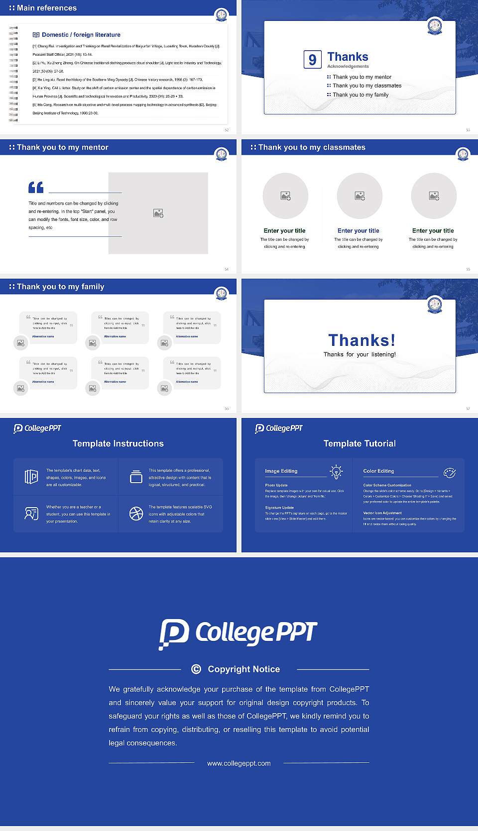 Sri Venkateswara Veterinary University Graduation Thesis Defense PPT Template16:9 ratio PPT effect preview image7