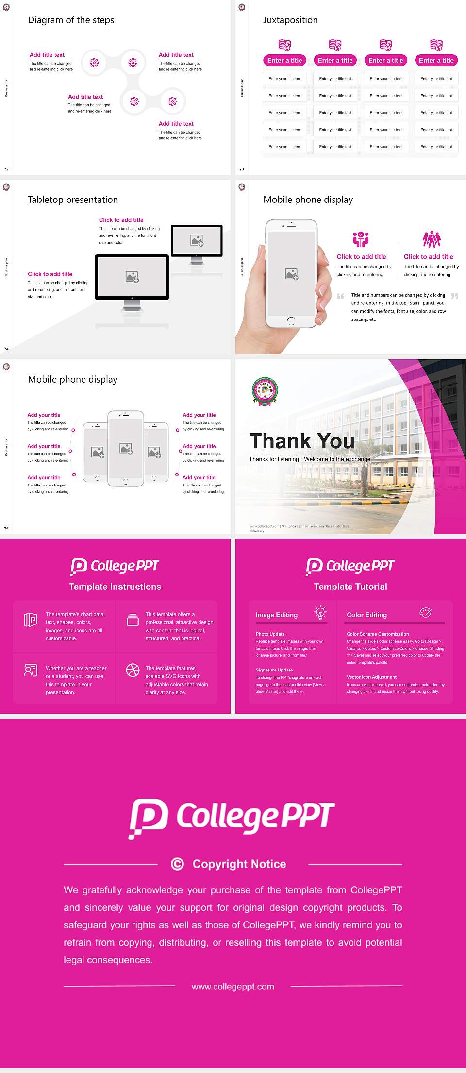 Sri Konda Laxman Telangana State Horticultural University Competition/Entrepreneurship Contest PPT Template4:3 ratio PPT effect preview image9