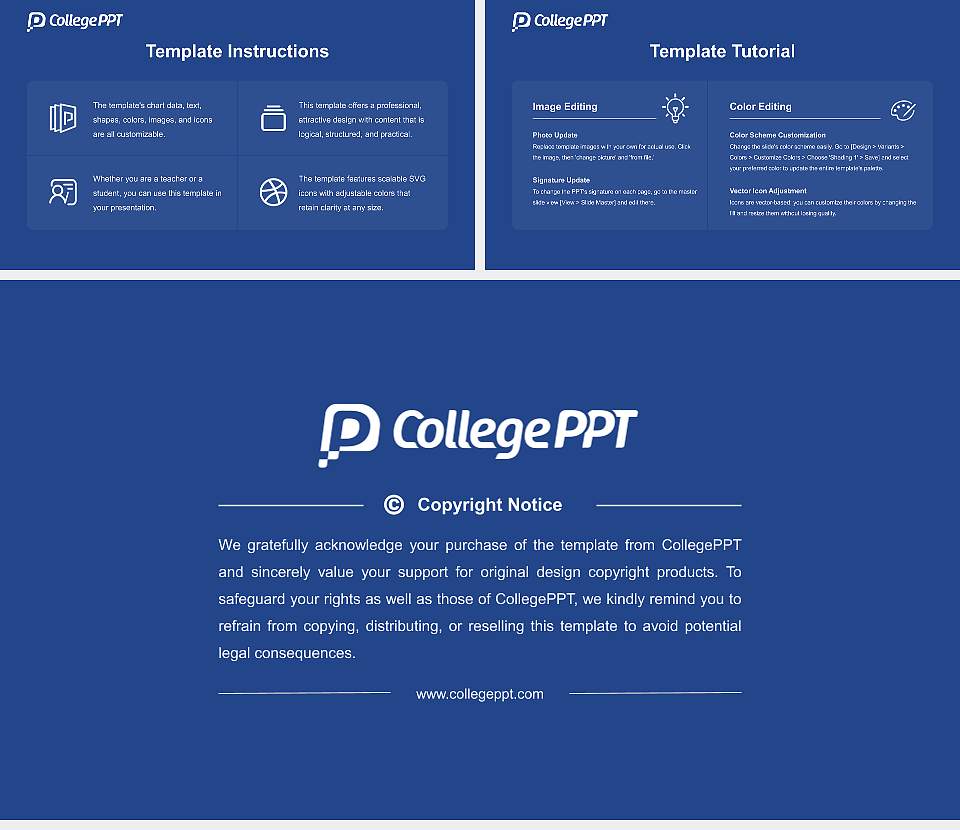 SR University Course/Courseware Creation PPT Template16:9 ratio PPT effect preview image5