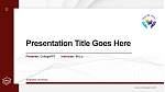 Singhania University Thesis Proposal/Graduation Defense PPT Template