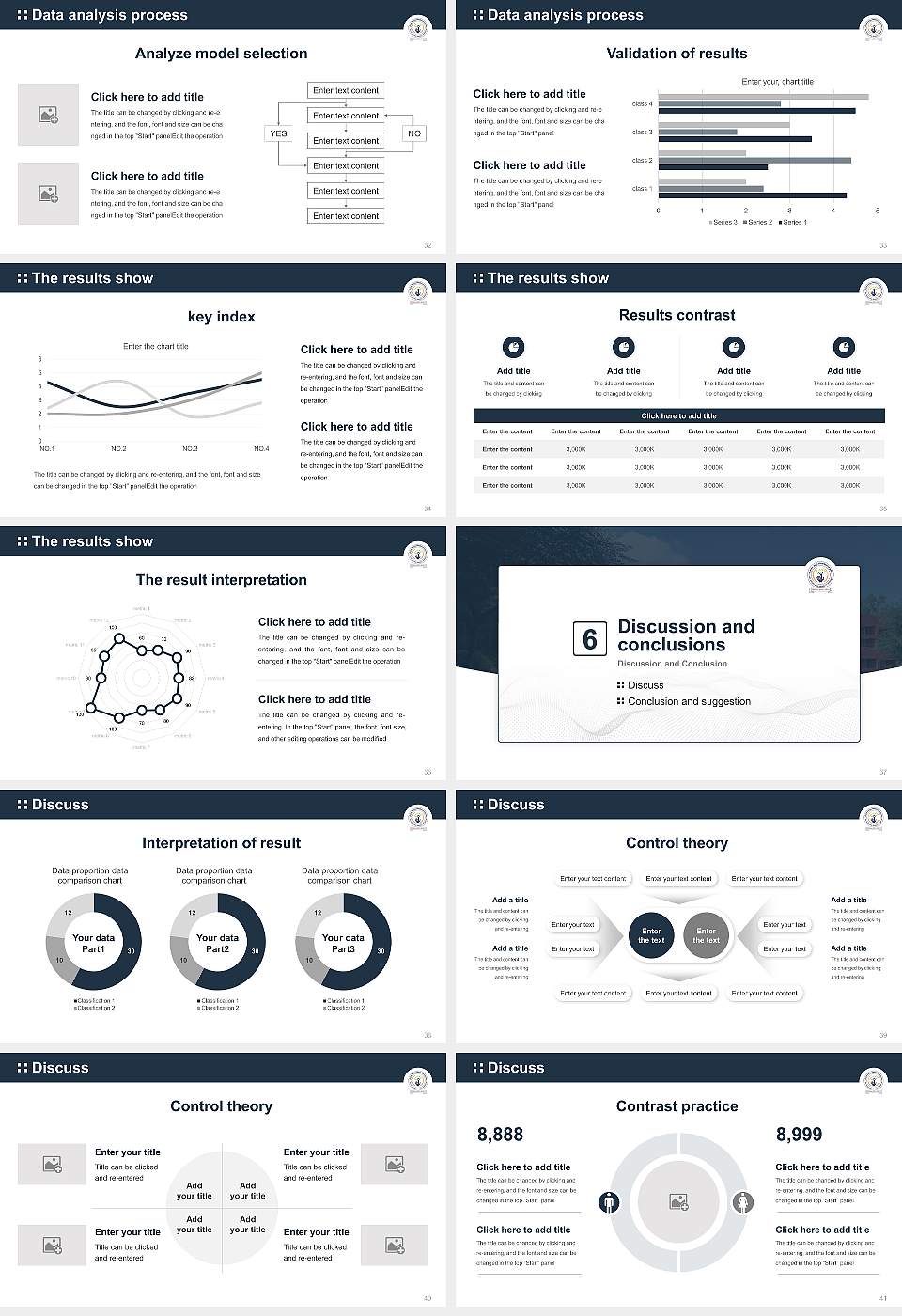 Shri Krishna AYUSH University Graduation Thesis Defense PPT Template16:9 ratio PPT effect preview image5