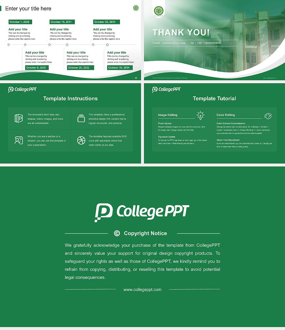 Swami Keshwanand Rajasthan Agricultural University Lecture Sharing and Networking Event PPT Template16:9 ratio PPT effect preview image4