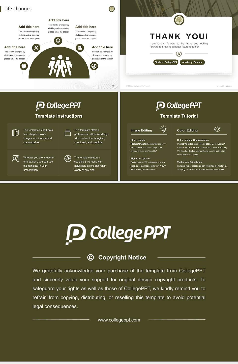 SRM University, Andhra Pradesh National Scholarship Defense PPT Template4:3 ratio PPT effect preview image4