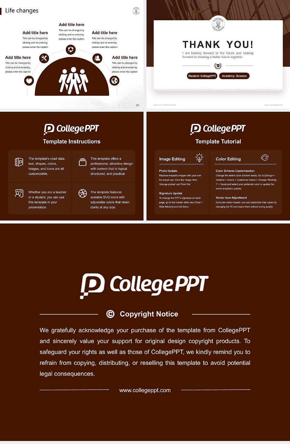 Sindhu Central University National Scholarship Defense PPT Template4:3 ratio PPT effect preview image4