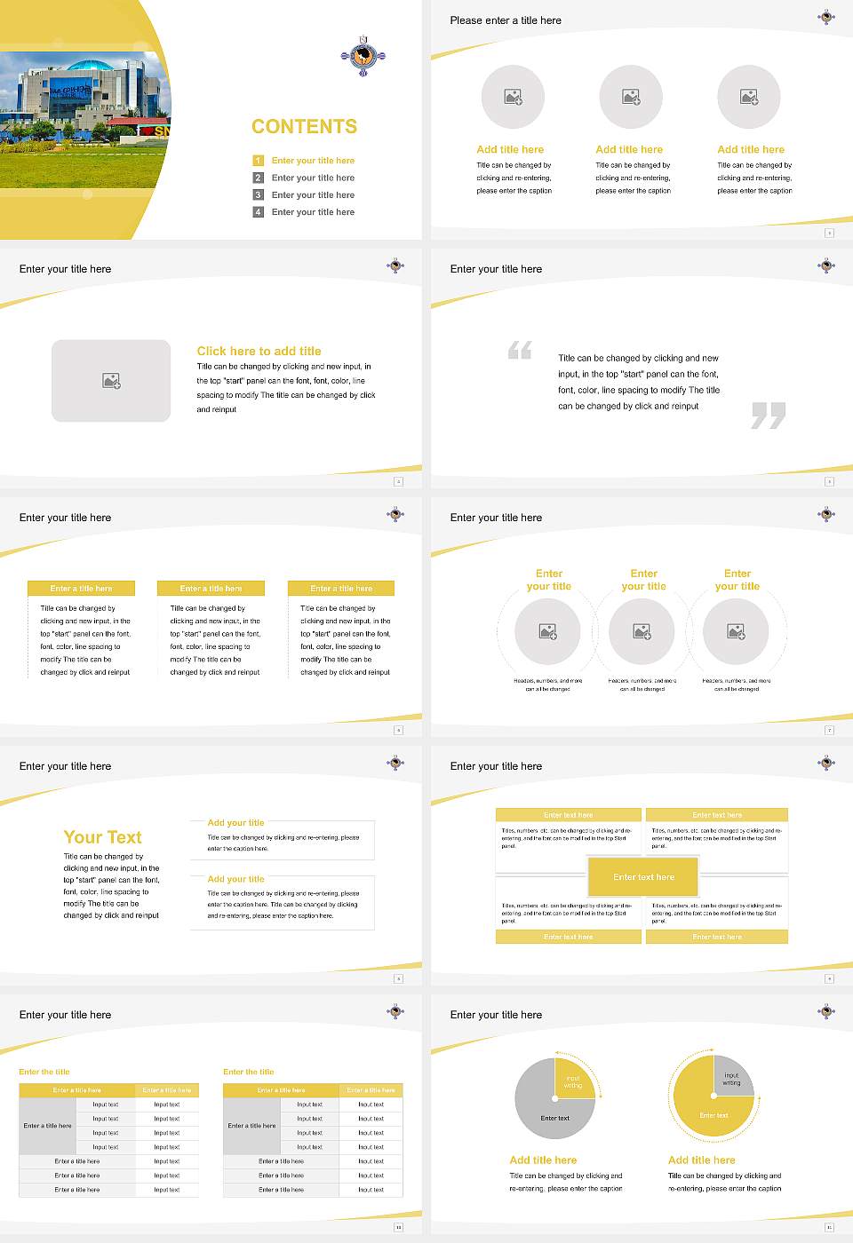 Sister Nivedita University Course/Courseware Creation PPT Template16:9 ratio PPT effect preview image2