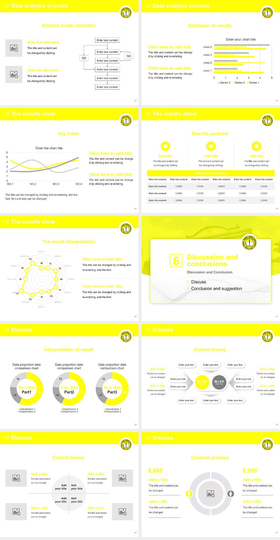 Sidho-Kanho-Birsha University Graduation Thesis Defense PPT Template4:3 ratio PPT effect preview image5