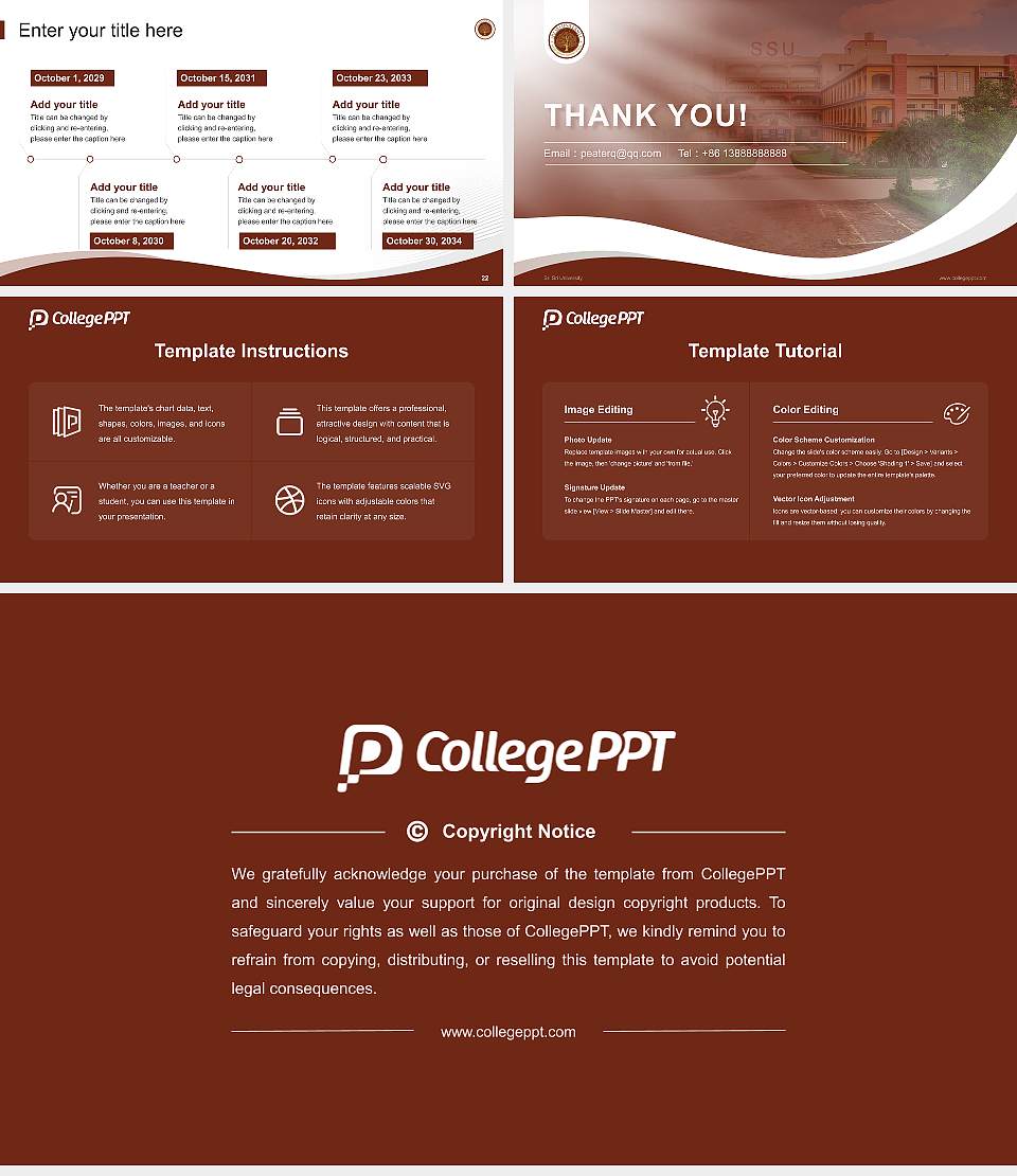 Sri Sri University Lecture Sharing and Networking Event PPT Template16:9 ratio PPT effect preview image4