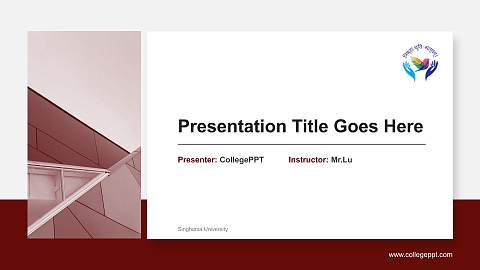 Singhania University General PPT Template