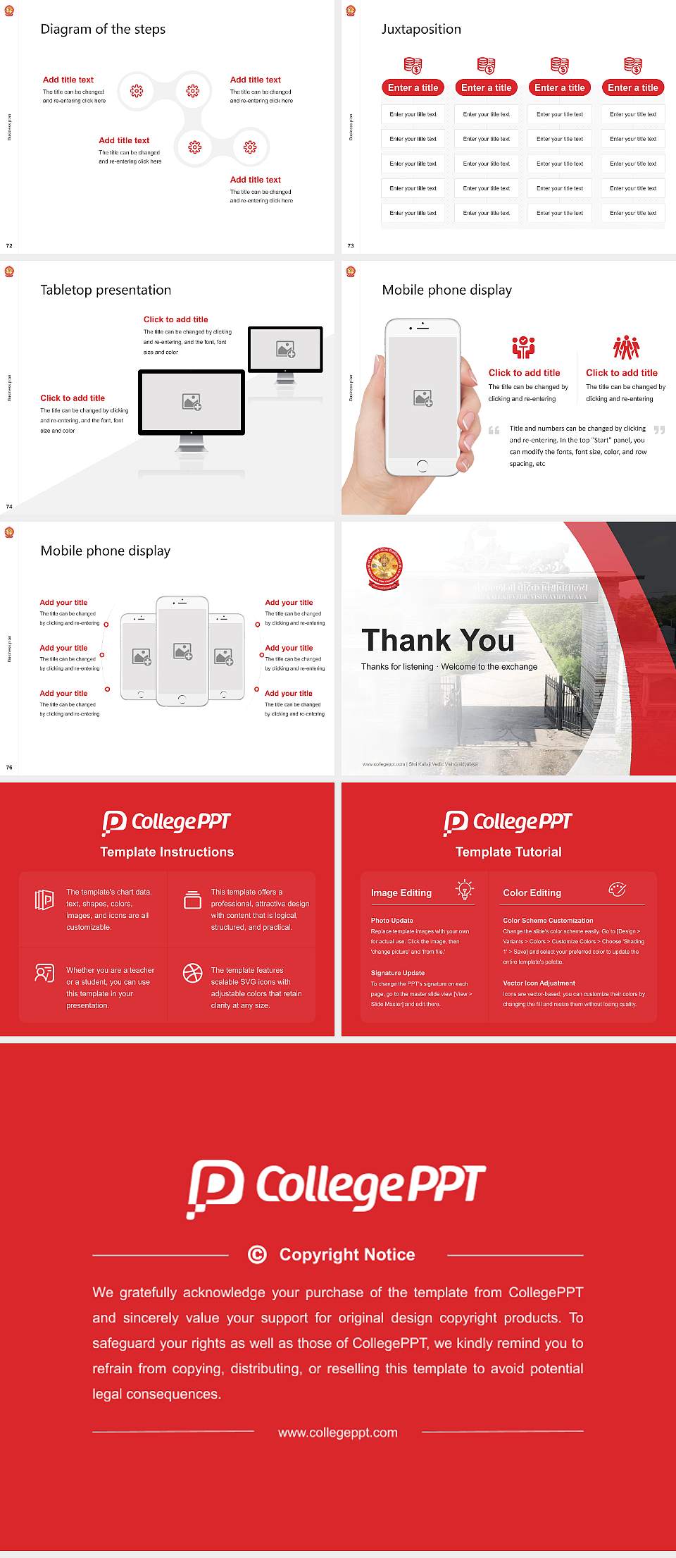 Shri Kallaji Vedic Vishvavidyalaya Competition/Entrepreneurship Contest PPT Template4:3 ratio PPT effect preview image9