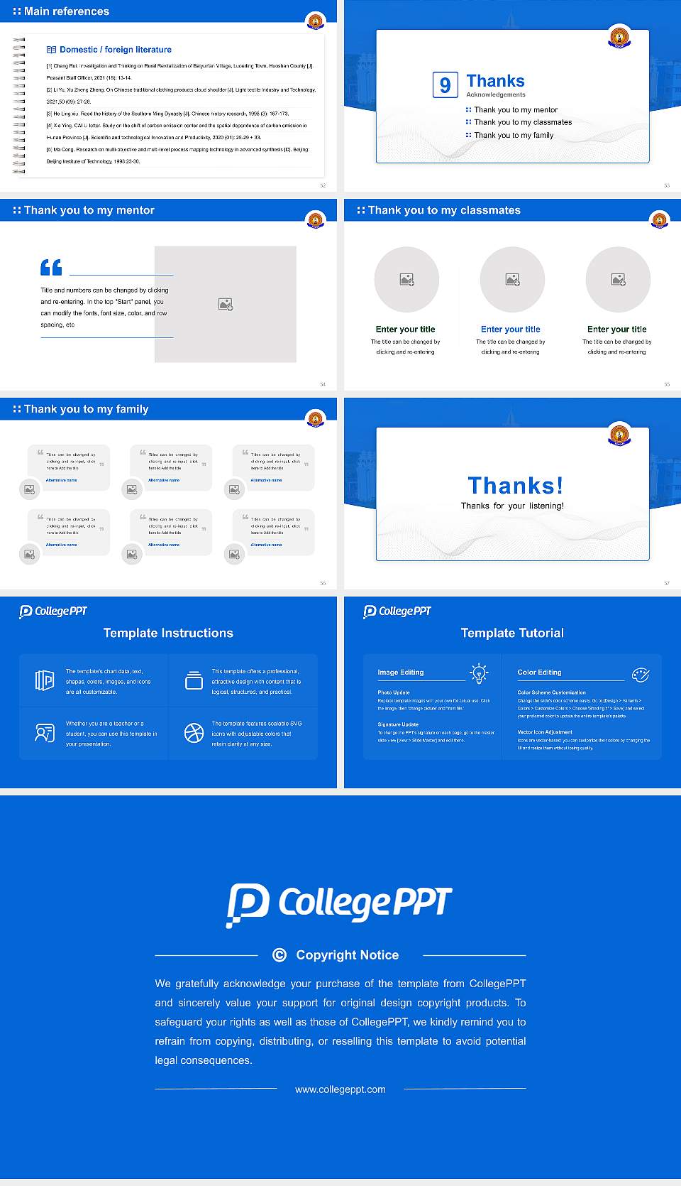Sri Chandrasekharendra Saraswathi Viswa Mahavidyalaya Graduation Thesis Defense PPT Template16:9 ratio PPT effect preview image7