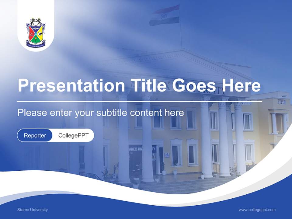 Starex University Lecture Sharing and Networking Event PPT Template4:3 ratio PPT effect preview image4