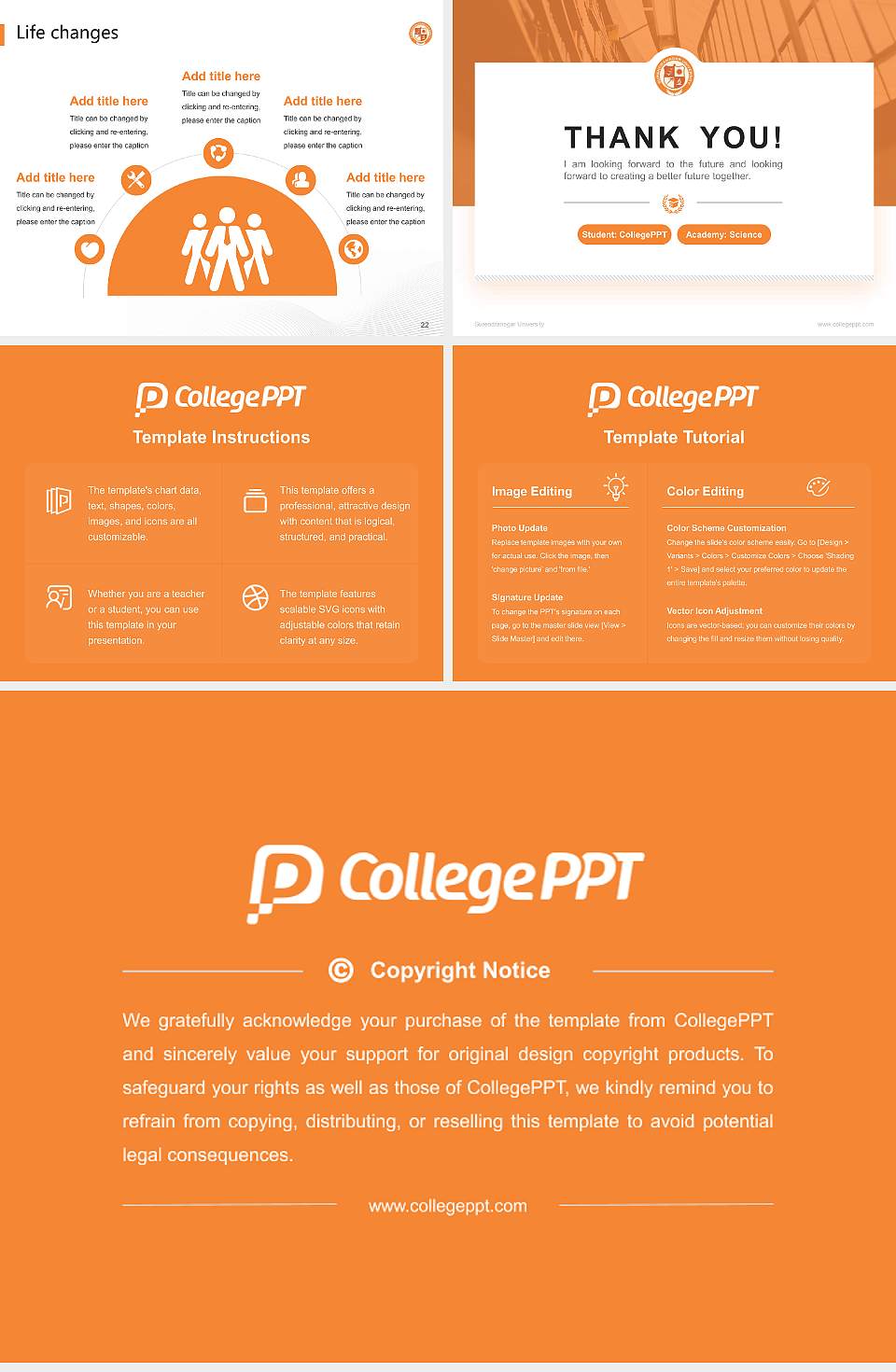 Surendranagar University National Scholarship Defense PPT Template4:3 ratio PPT effect preview image4