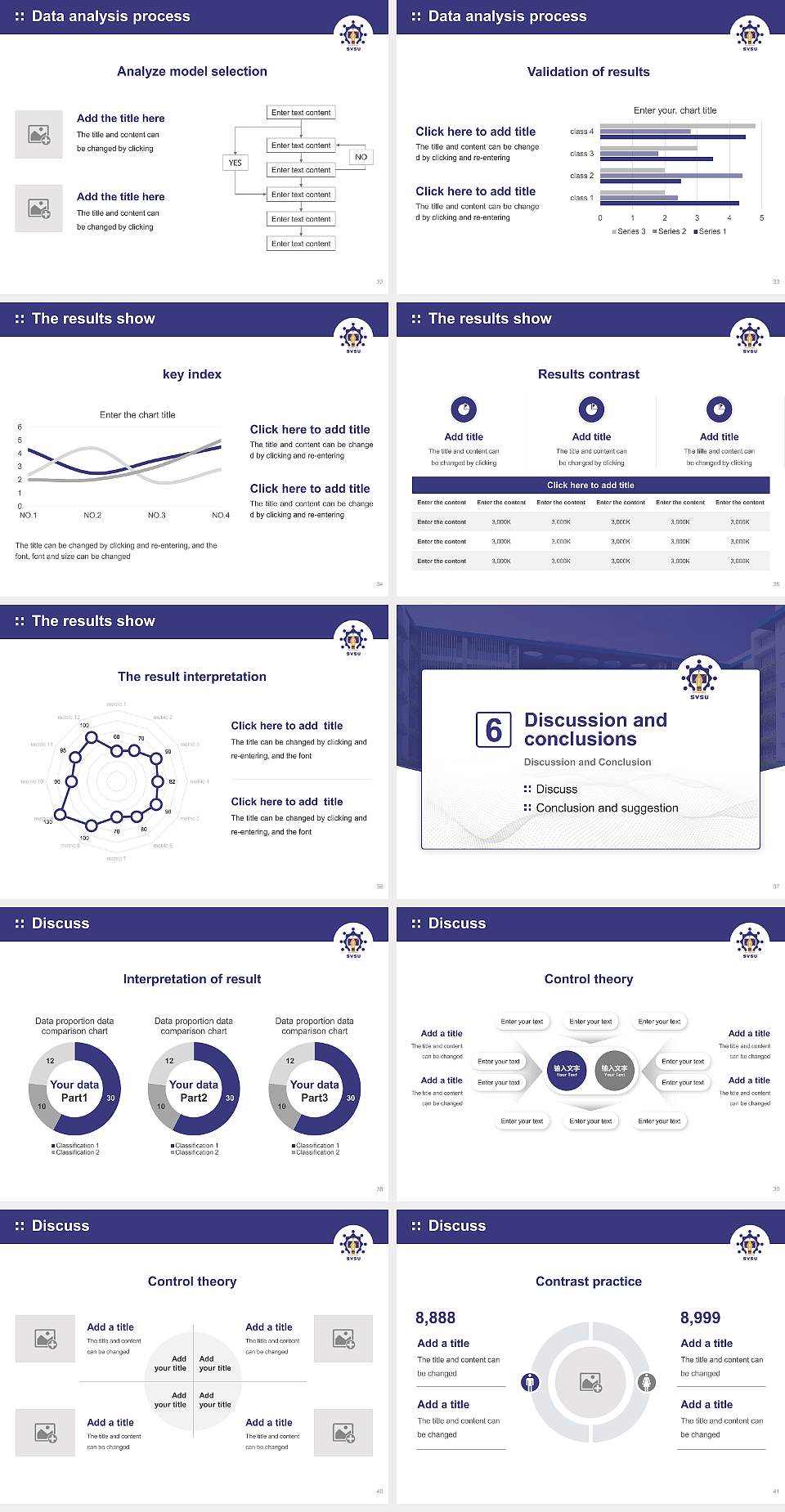 Shri Vishwakarma Skill University Graduation Thesis Defense PPT Template4:3 ratio PPT effect preview image5