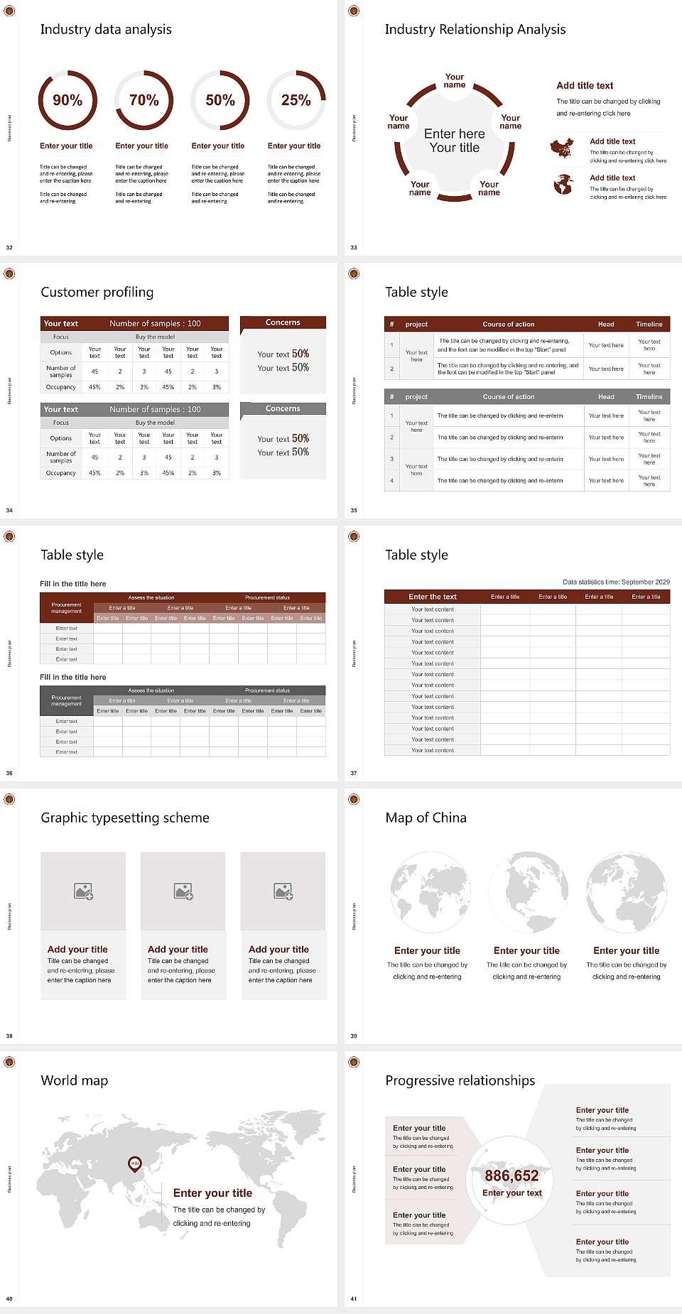 Sri Sri University Competition/Entrepreneurship Contest PPT Template4:3 ratio PPT effect preview image5